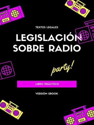 cover image of LEGISLACIÓN SOBRE RADIO